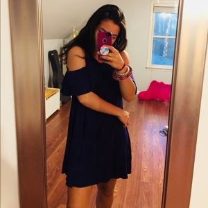 Cold Shoulder Dress!